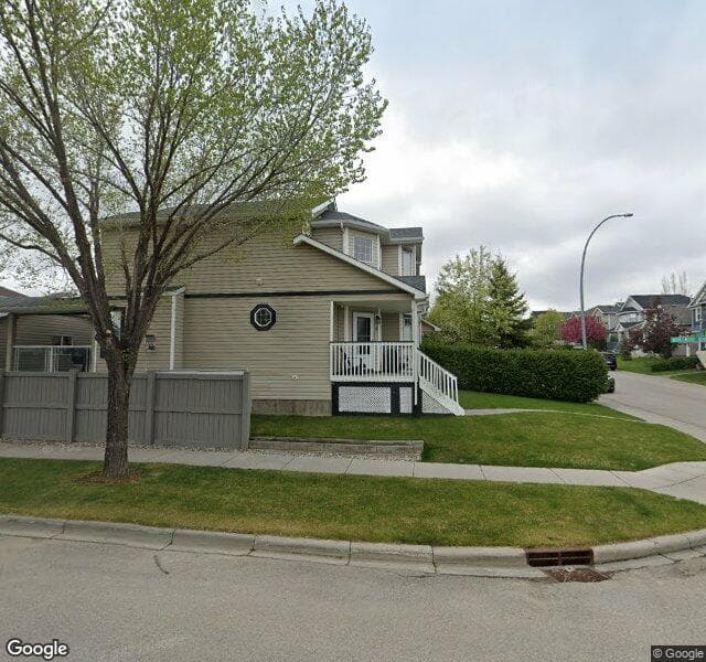 Street view of 1 Bridleglen Manor SW, Calgary