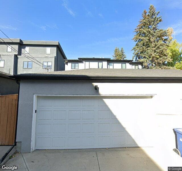 Street view of 1819 33 Avenue SW, Calgary