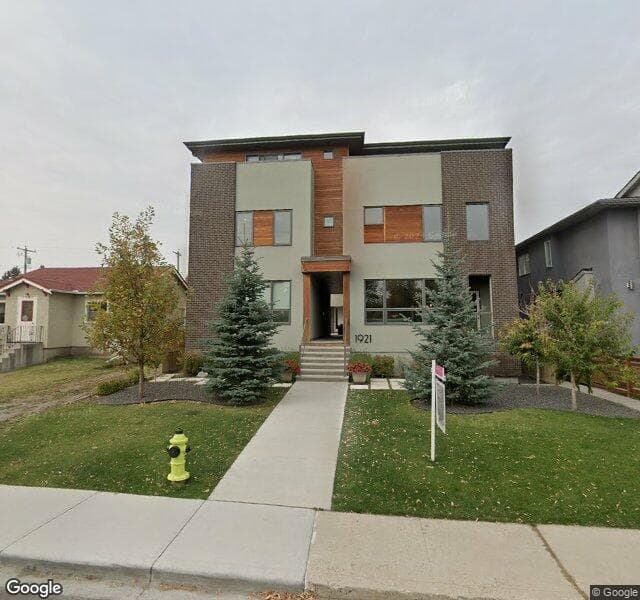 Street view of 102-1921 27 Street SW, Calgary