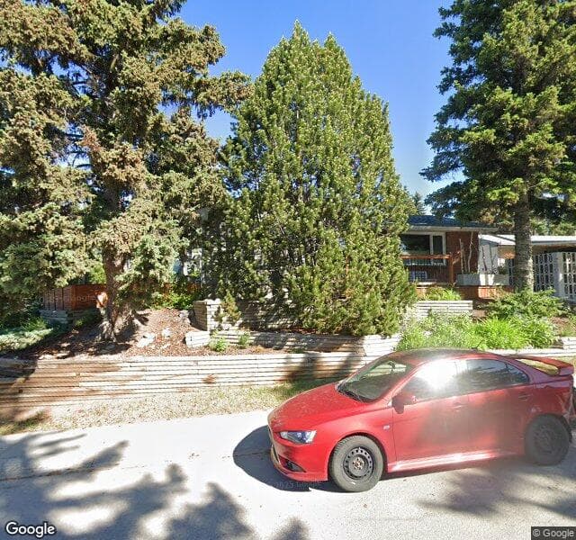 Street view of 2816 Crawford Road NW, Calgary