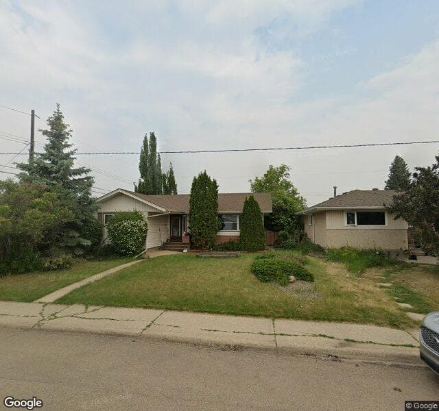 Street view of 6812 93A Avenue NW, Edmonton