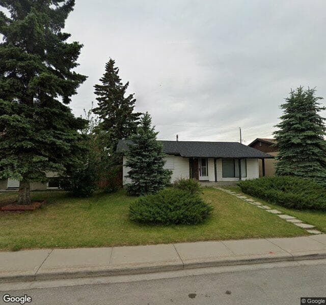 Street view of 6011 4 Avenue NE, Calgary