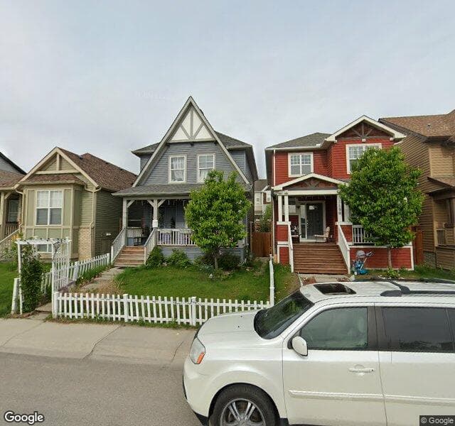 Street view of 1190 New Brighton Park SE, Calgary