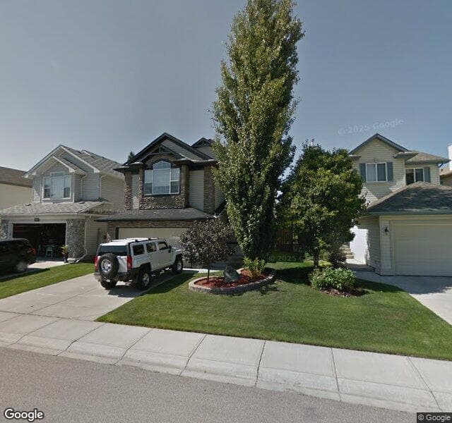 Street view of 45 Cranfield Park SE, Calgary