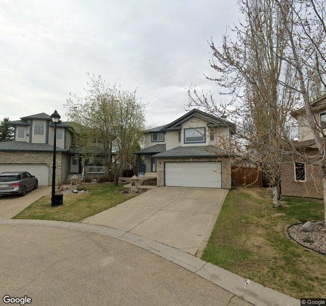 Street view of 718 Porter Court NW, Edmonton