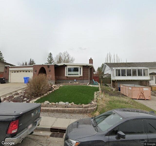Street view of 132 Cantree Place SW, Calgary