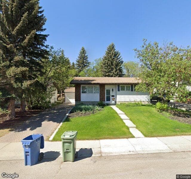 Street view of 40 Lake Huron Place SE, Calgary