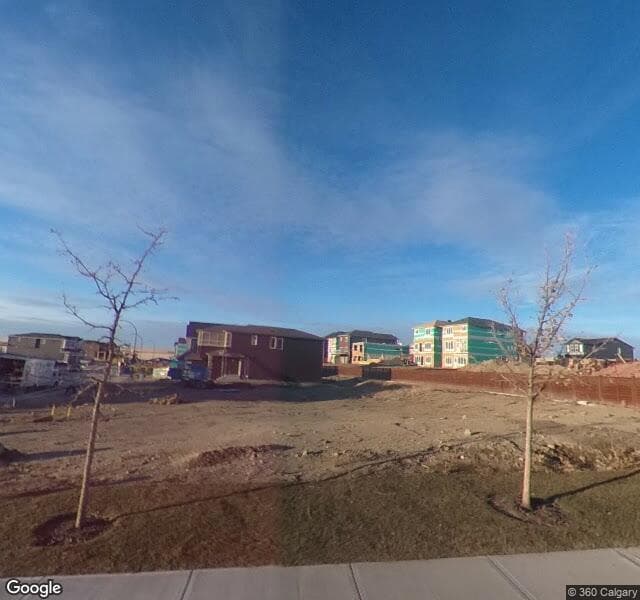Street view of 108 Lucas Way NW, Calgary