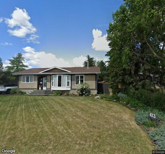 Street view of 423 Lee Ridge Road NW, Edmonton