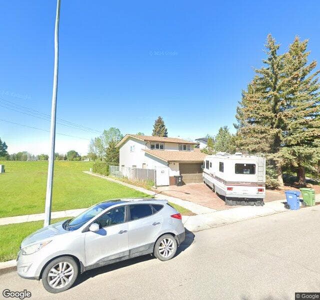 Street view of 408 Brookpark Drive SW, Calgary