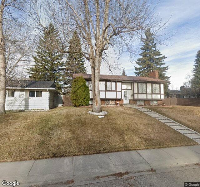 Street view of 1105 Lake Christina Way SE, Calgary