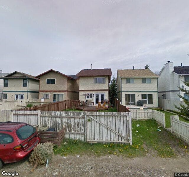 Street view of 55 Castlegrove Road NE, Calgary