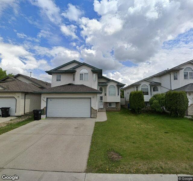 Street view of 16427 67 Street NW, Edmonton