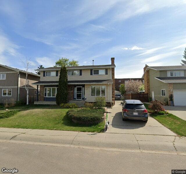 Street view of 2727 117 Street NW, Edmonton