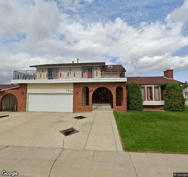 Street view of 9804 158 Avenue NW, Edmonton