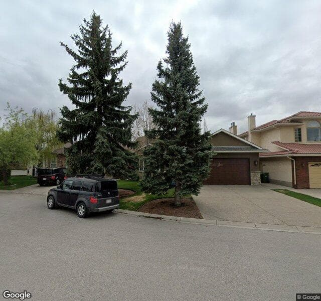 Street view of 159 Evergreen Court SW, Calgary