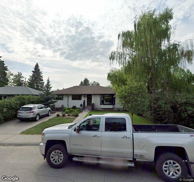 Street view of 57 Waterloo Drive SW, Calgary