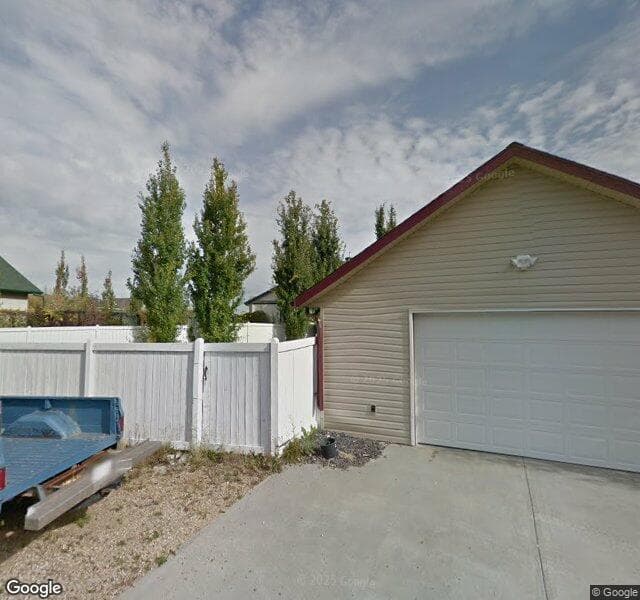 Street view of 5855 Sutter Place NW, Edmonton
