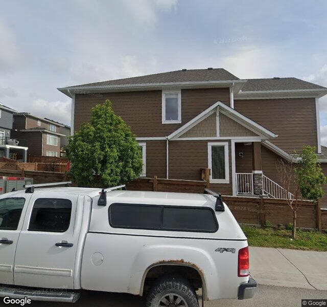 Street view of 311 Sage Bluff Drive NW, Calgary