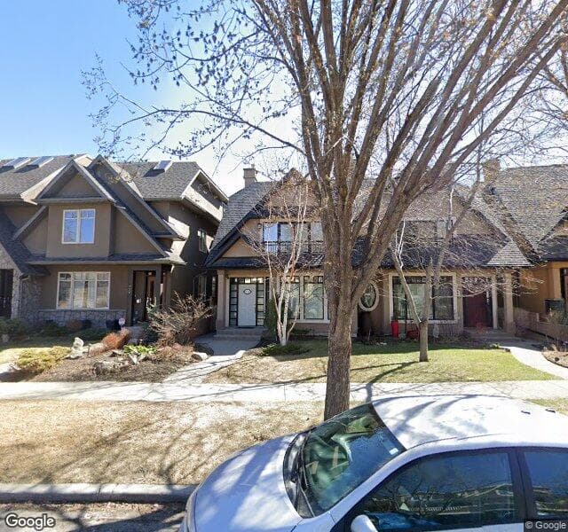 Street view of 724 4 Street NW, Calgary