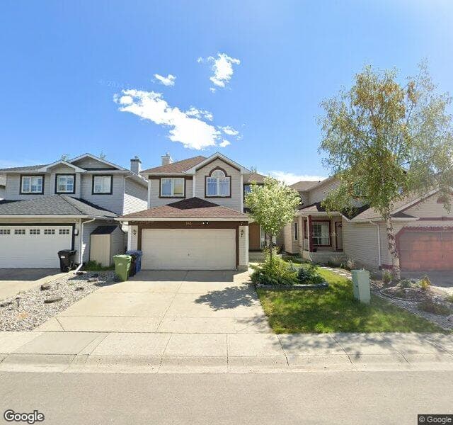 Street view of 161 Mount Selkirk Close SE, Calgary