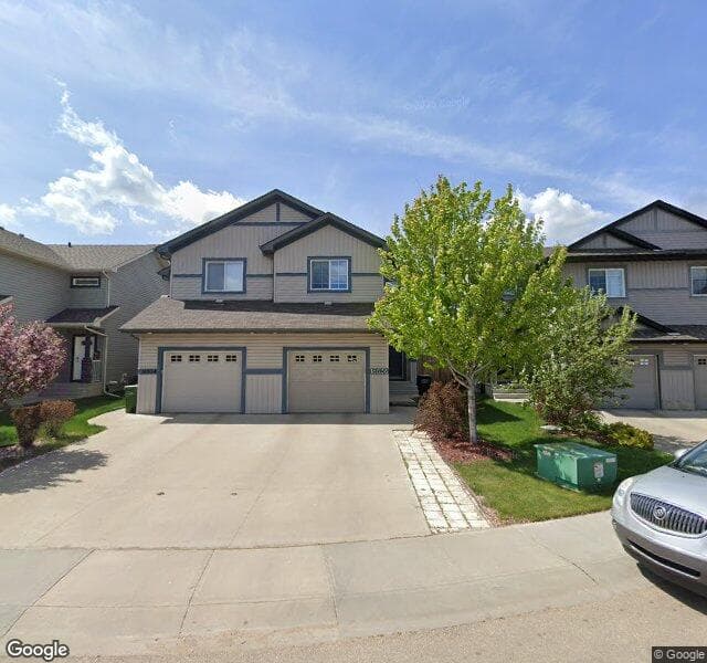 Street view of 16836 53 Street NW, Edmonton