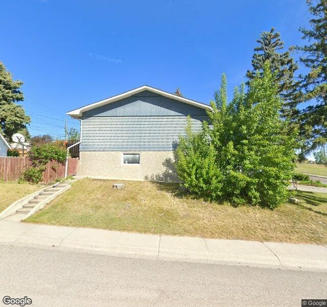 Street view of 7403 Hunterview Drive NW, Calgary