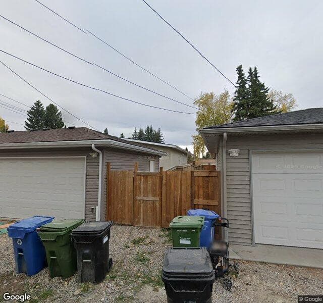 Street view of 2838 43 Street SW, Calgary