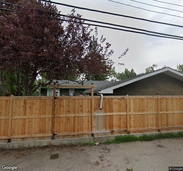 Street view of 1536 Acadia Drive SE, Calgary