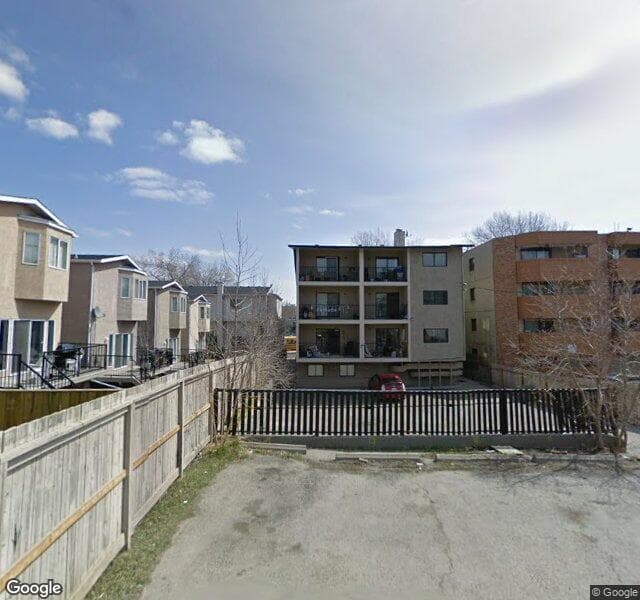 Street view of 1-2407 17 Street SW, Calgary