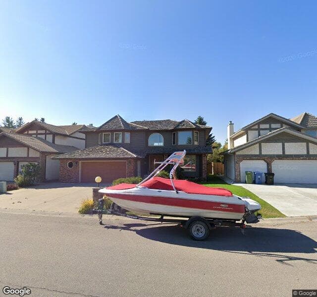 Street view of 155 Canter Place SW, Calgary