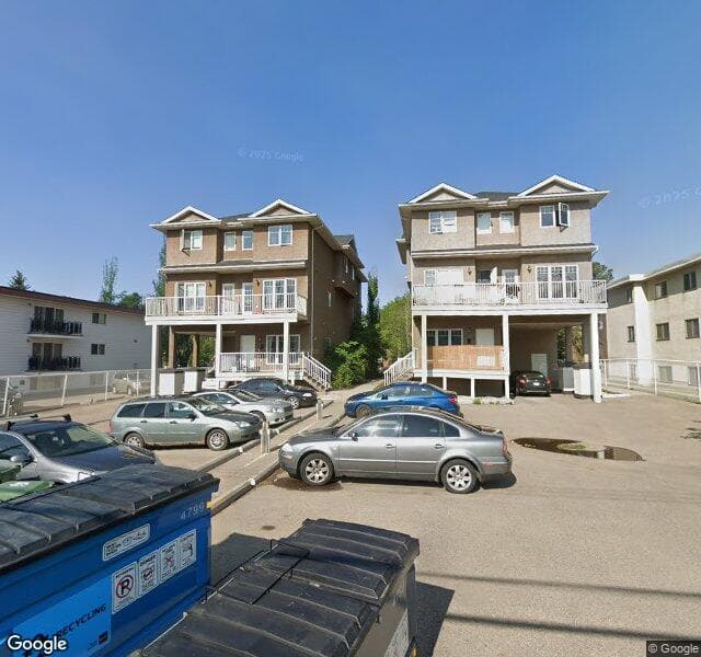 Street view of 1-11913 103 Street NW, Edmonton