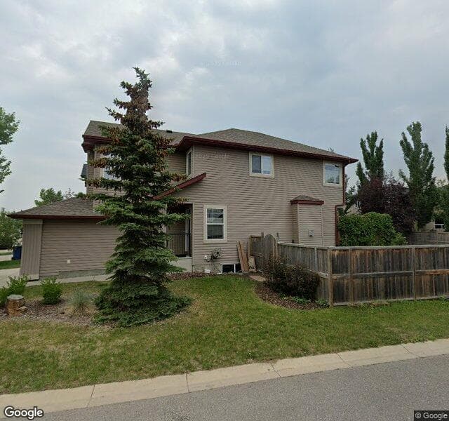 Street view of 63 Cranwell Square SE, Calgary