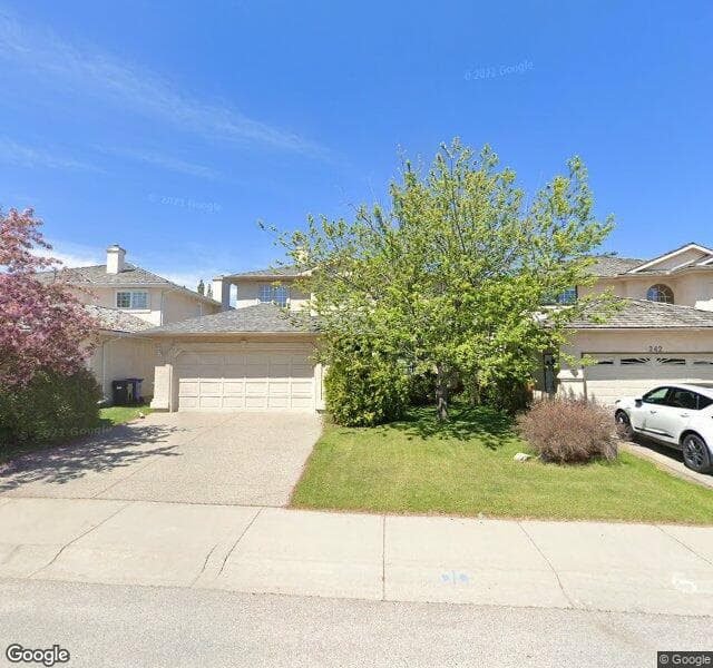 Street view of 246 Mountain Park Drive SE, Calgary