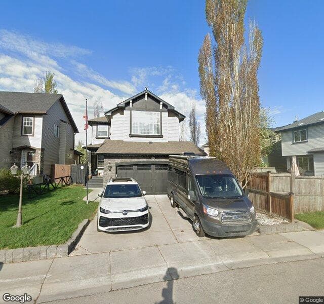 Street view of 196 Brightondale Close SE, Calgary