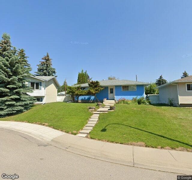 Street view of 5040 Marshall Road NE, Calgary