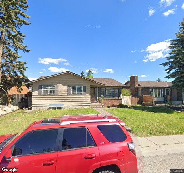 Street view of 5412 Temple Way NE, Calgary