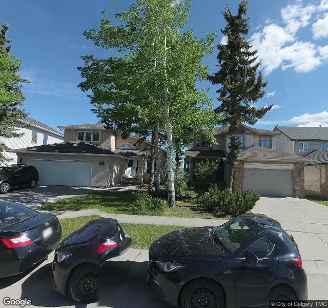 Street view of 10051 Hidden Valley Drive NW, Calgary