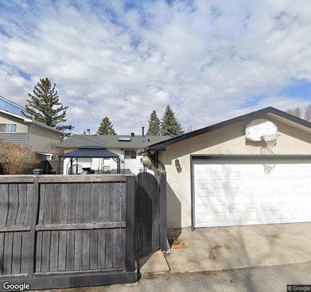 Street view of 9876 Athens Road SE, Calgary