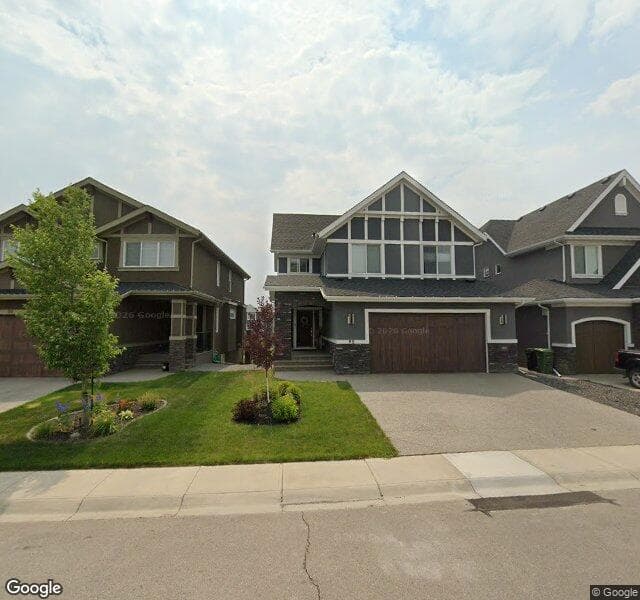 Street view of 95 Cranbrook Way SE, Calgary