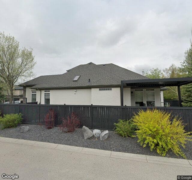 Street view of 104 Evergreen Heights SW, Calgary