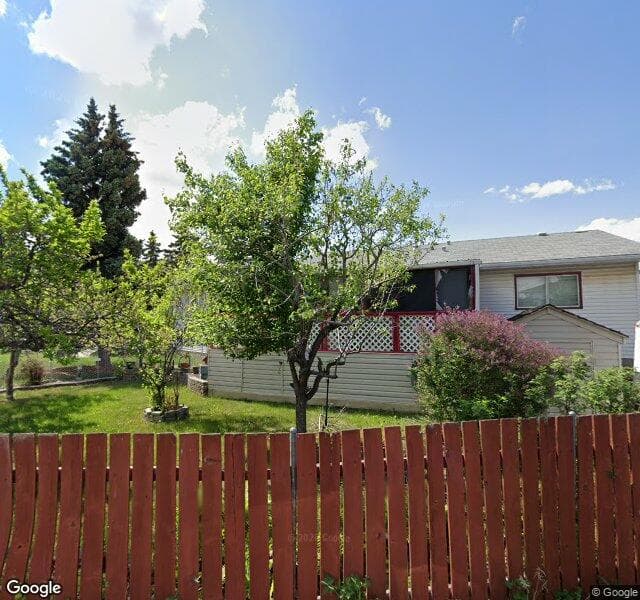 Street view of 16703 93 Street NW, Edmonton