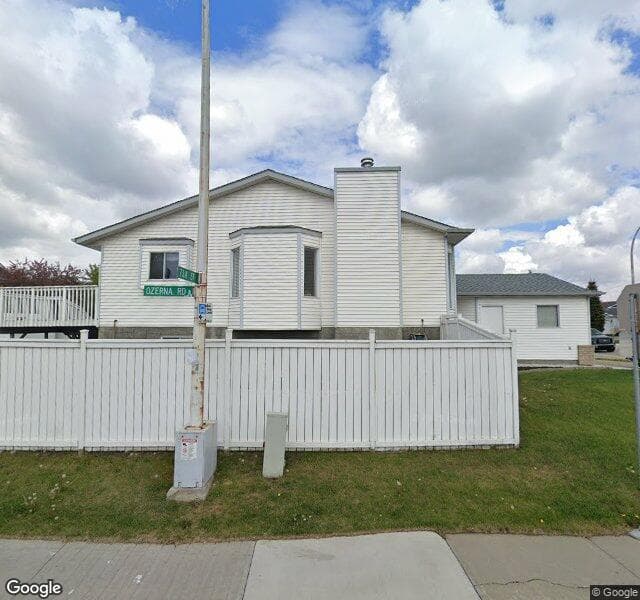 Street view of 15404 73 Street NW, Edmonton
