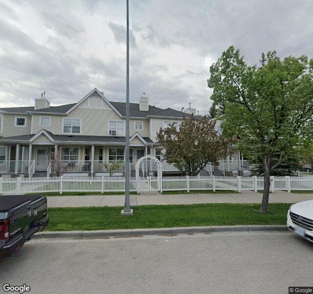 Street view of 21 Country Village Landing NE, Calgary