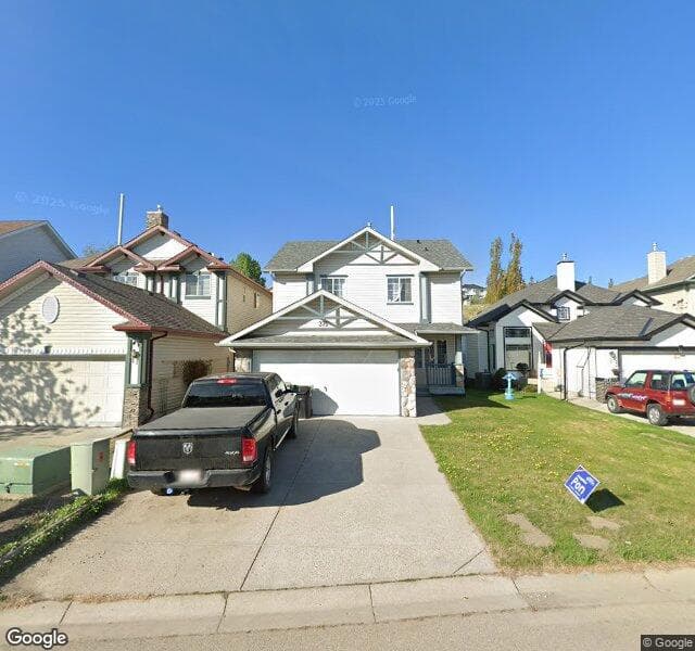 Street view of 375 Hidden Valley Grove NW, Calgary