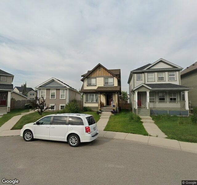 Street view of 32 Copperstone Gardens SE, Calgary