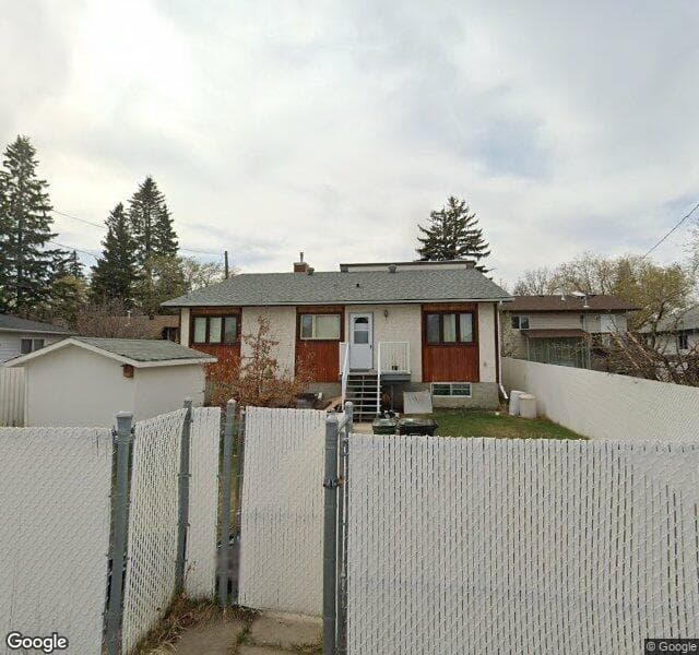 Street view of 9809 154 Street NW, Edmonton