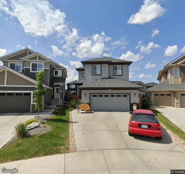 Street view of 17224 47 Street NW, Edmonton