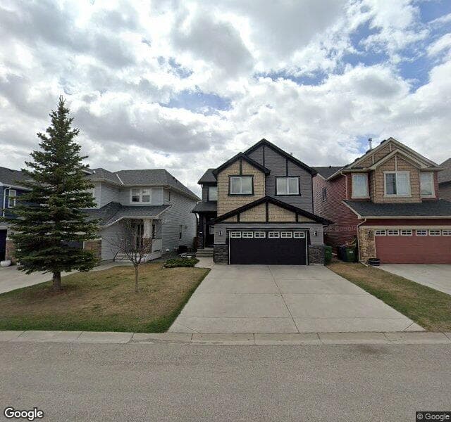 Street view of 25 Evanspark Circle NW, Calgary