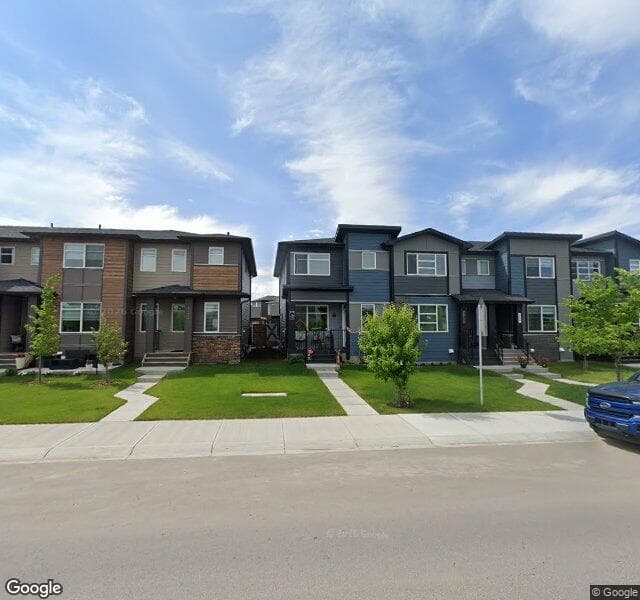 Street view of 143 Wolf Creek Avenue SE, Calgary